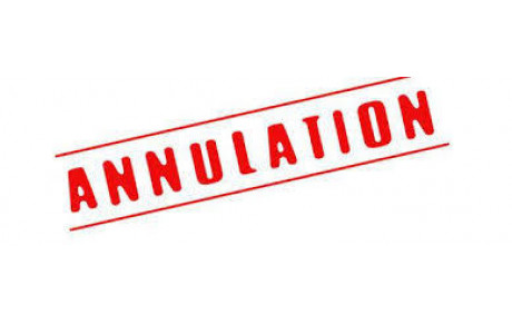 24 et 25 mars: Annulation partielle de cours